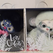 Мягкая игрушка Lori Colori чёрный кот Нео