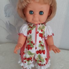 Кукла Топтыжка Spielzeug Rauenstein ГДР Обижулька