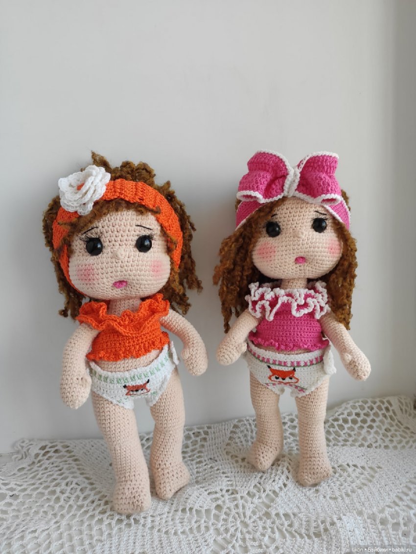 Куколки в памперсах — Вязаные игрушки и амигуруми: крючком (фото 2)