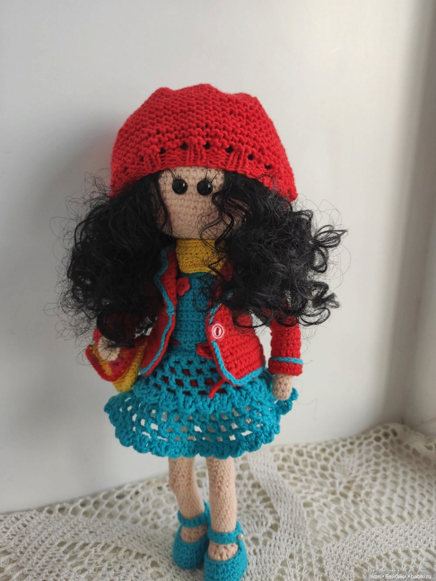 Маленькие вязаные куколки (фото 4)