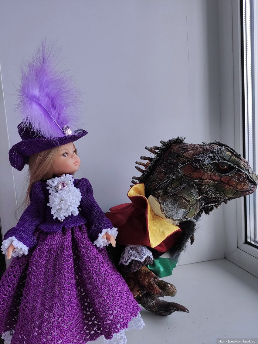 Как и обещала , показываю новый наряд "Аделина" на кукол Paola Reina (фото 2)