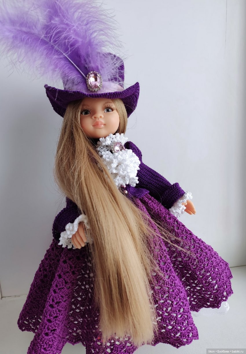 Как и обещала , показываю новый наряд "Аделина" на кукол Paola Reina (фото 5)