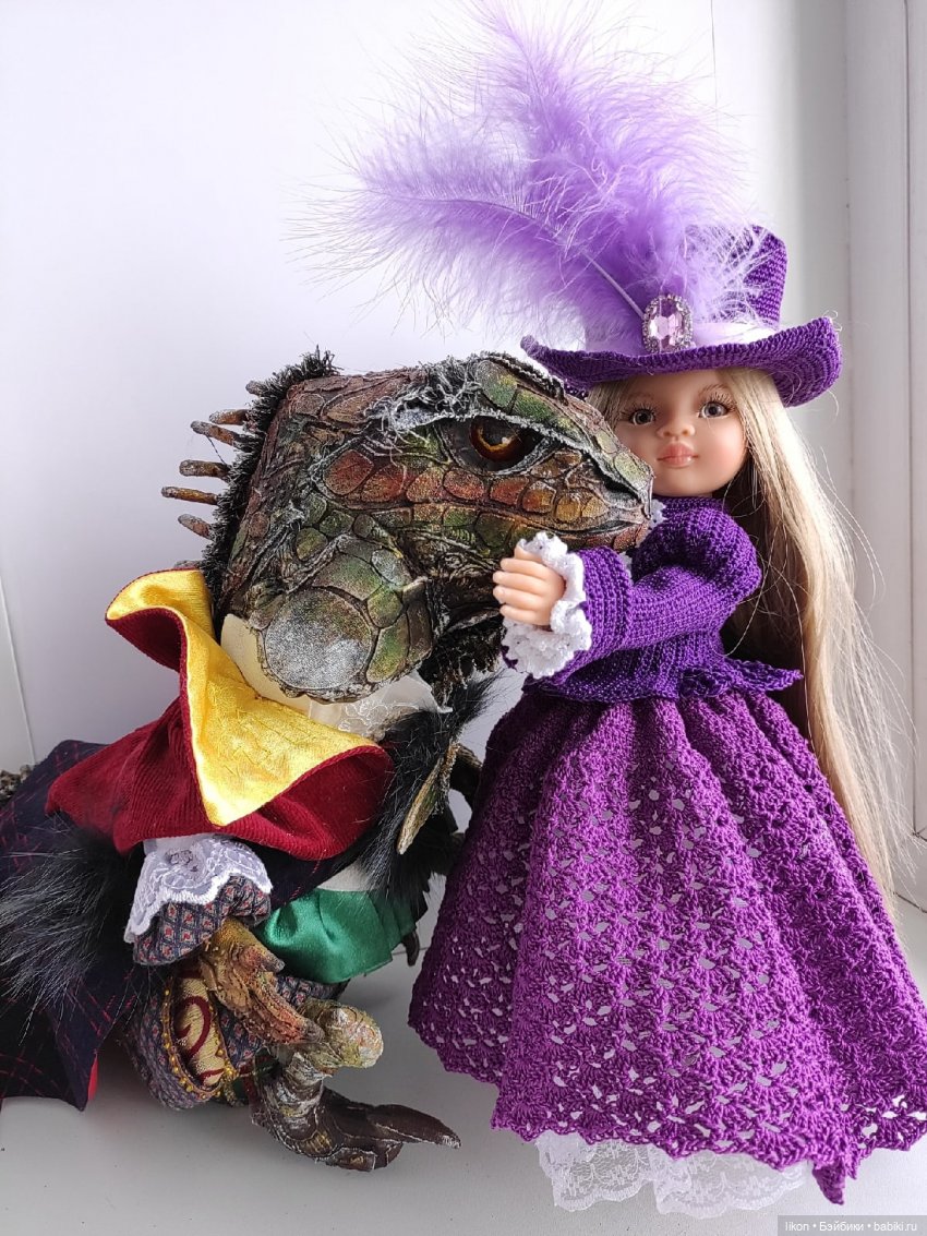 Как и обещала , показываю новый наряд "Аделина" на кукол Paola Reina (фото 3)