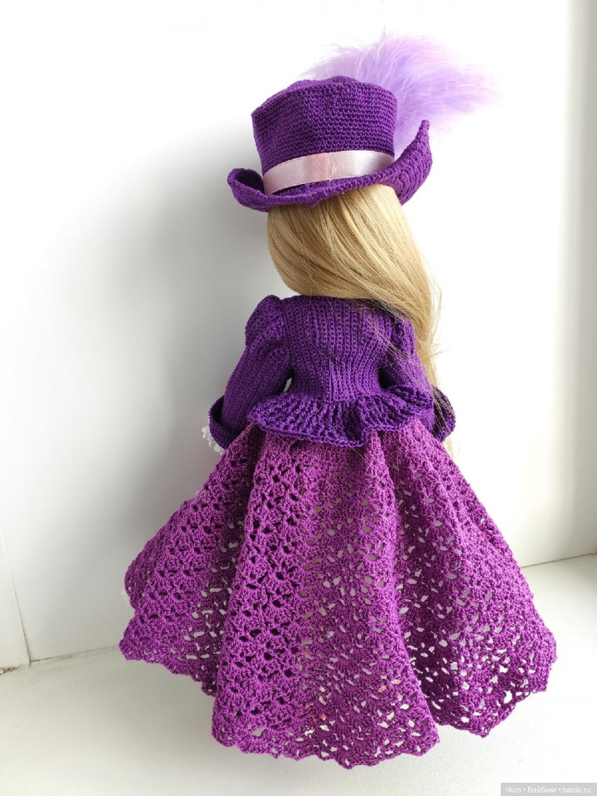 Как и обещала , показываю новый наряд "Аделина" на кукол Paola Reina (фото 7)