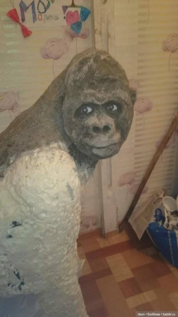 Горилла, не в зоопарке, а в моем саду (фото 2)