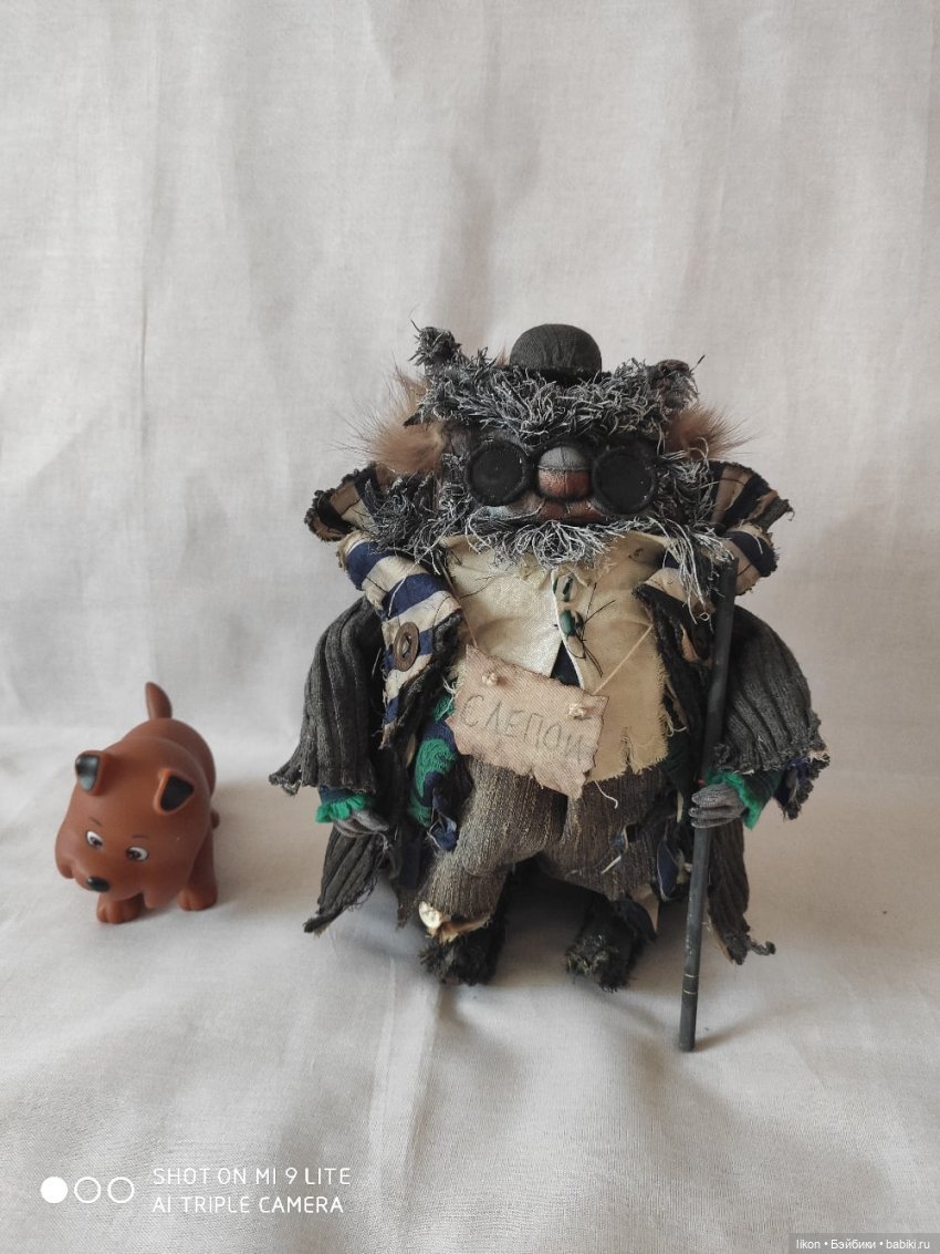 Кот Базилио — Авторские текстильные куклы: Вальдорфские (фото 6)