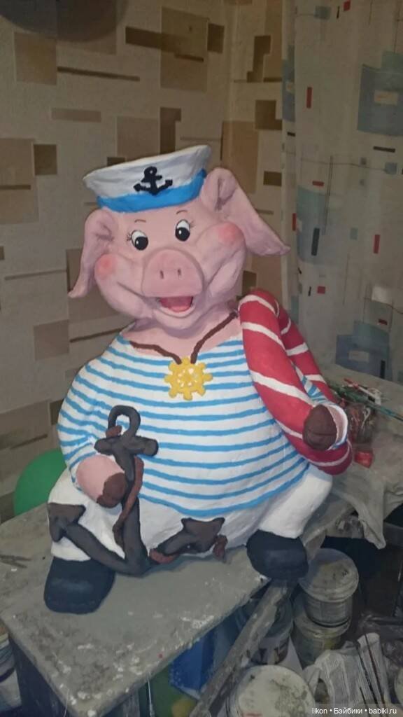 Садовые фигуры из воздушных шариков. МК (фото 8)