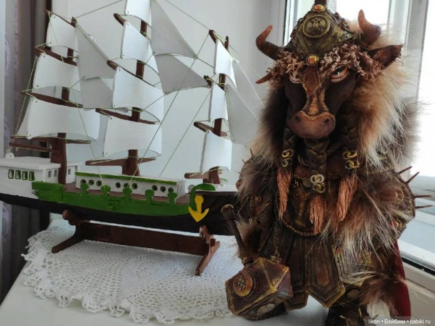 Бык Викинг и его боевая подруга | Бэйбики Бык Викинг и его боевая подруга (фото 4)