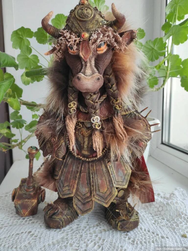 Бык Викинг и его боевая подруга | Бэйбики Бык Викинг и его боевая подруга