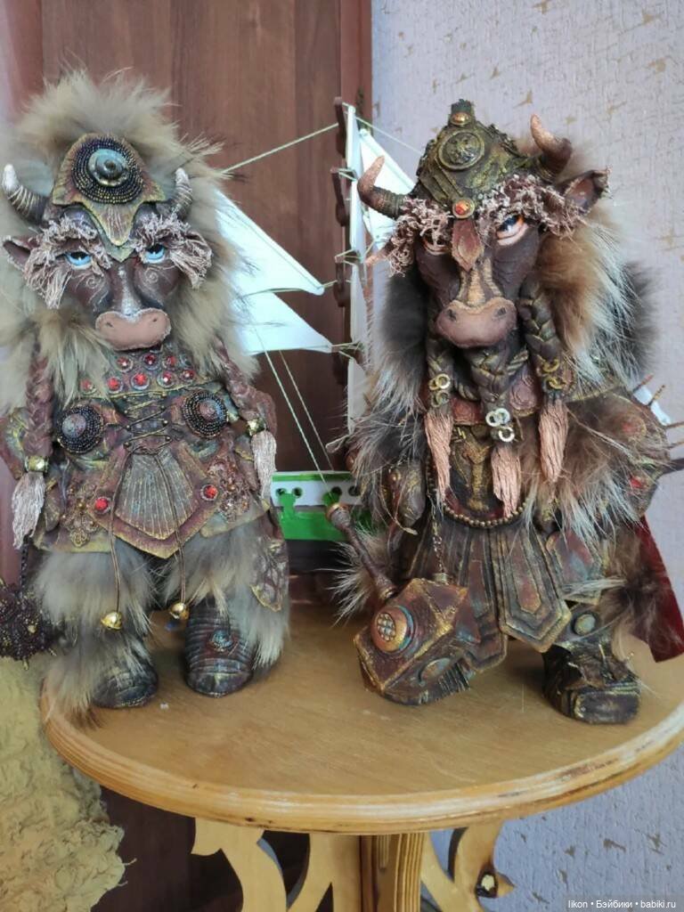 Бык Викинг и его боевая подруга | Бэйбики Бык Викинг и его боевая подруга (фото 10)