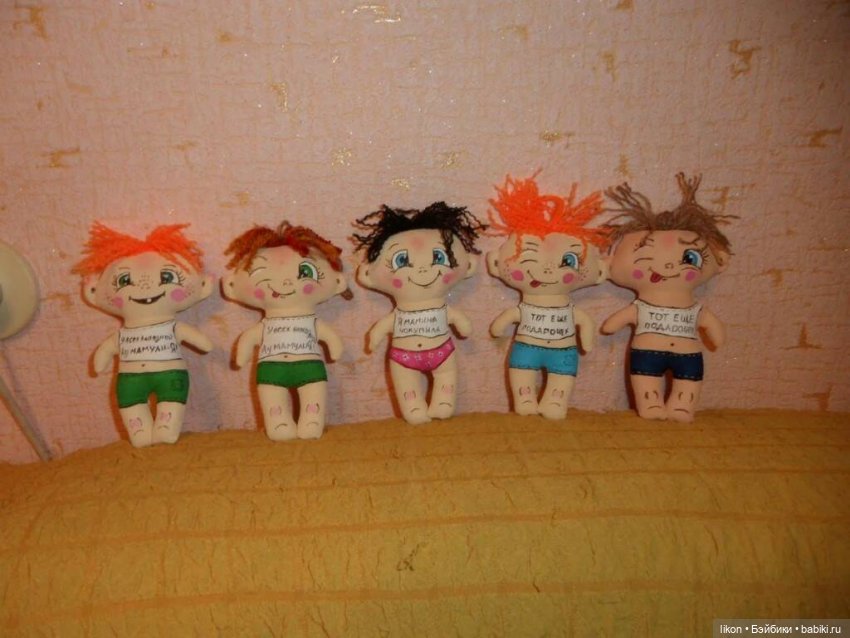 Мои Куколки-малявочки — Авторские текстильные куклы: Вальдорфские (фото 4)