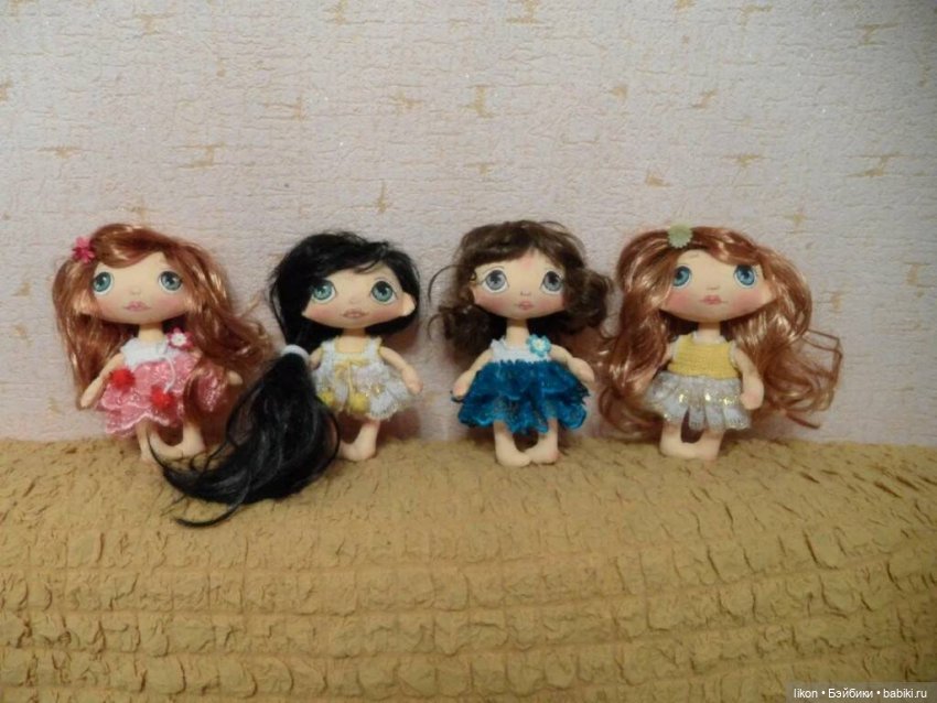 Мои Куколки-малявочки — Авторские текстильные куклы: Вальдорфские