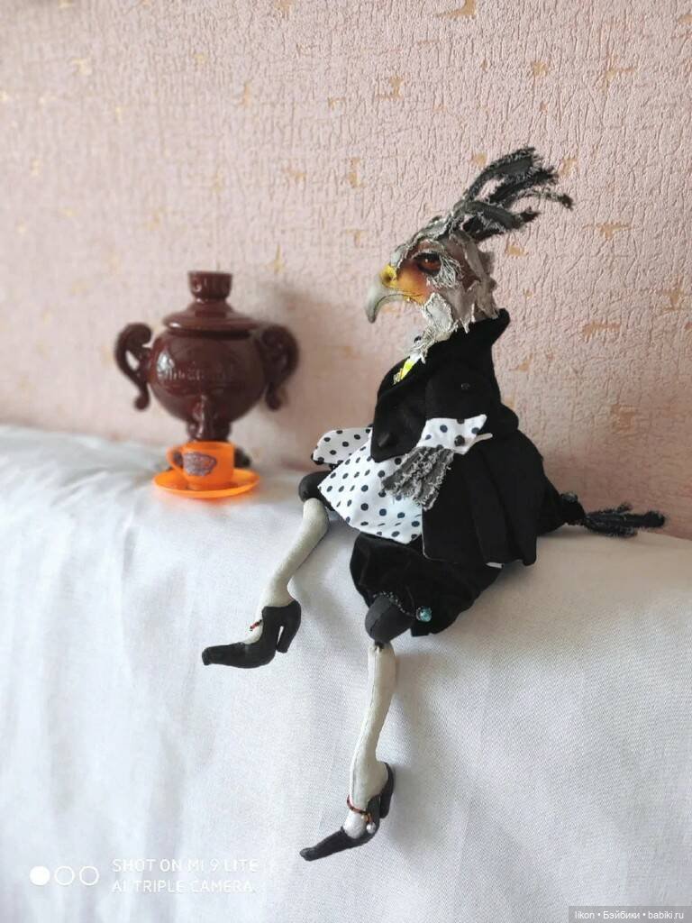 Птица секретарь приглашает всех на чай (фото 6)