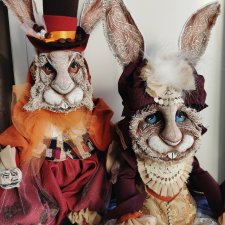 Благородное семейство кроликов.