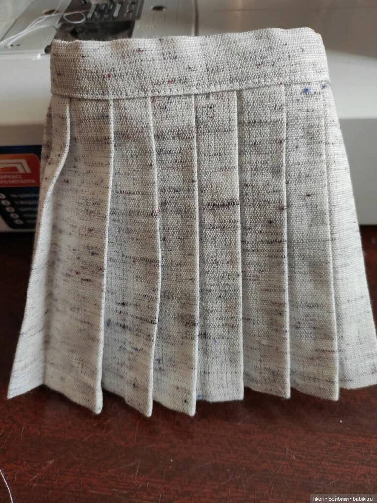 И снова у Ладушки новый наряд. Или как я шила юбку в складку (фото 5)