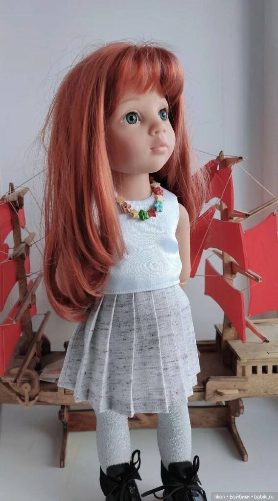 И снова у Ладушки новый наряд. Или как я шила юбку в складку (фото 6)