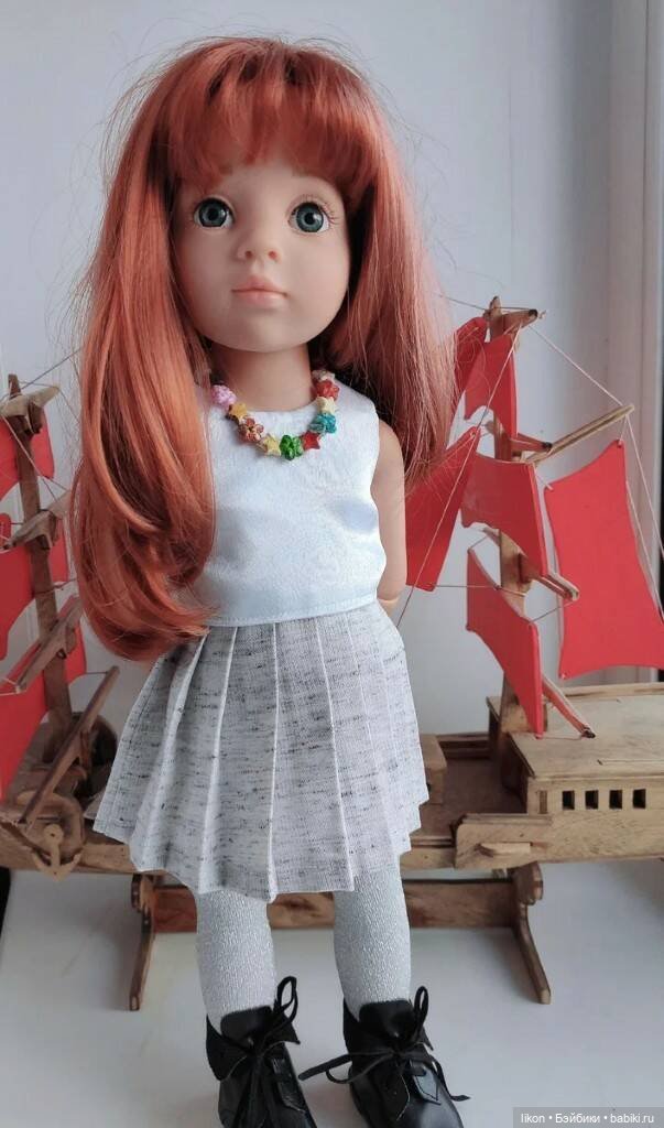 И снова у Ладушки новый наряд. Или как я шила юбку в складку (фото 7)