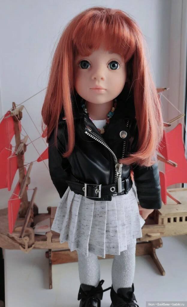 И снова у Ладушки новый наряд. Или как я шила юбку в складку