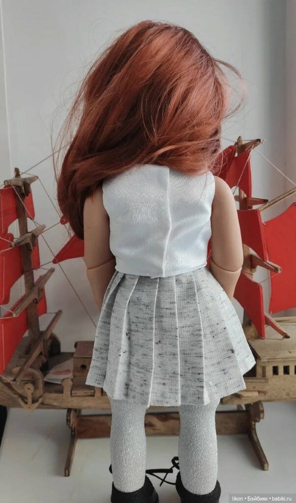 И снова у Ладушки новый наряд. Или как я шила юбку в складку (фото 8)