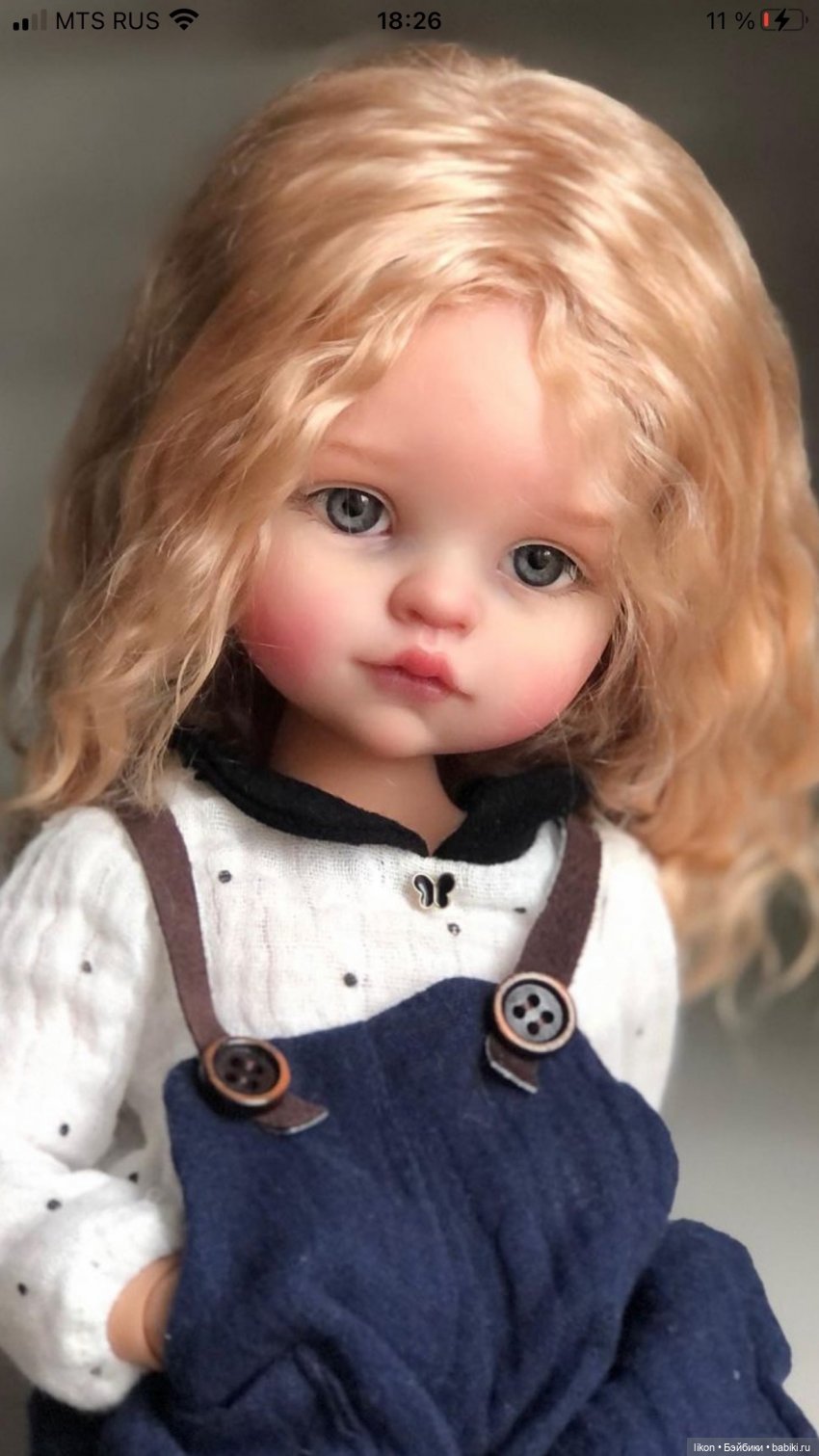 Новенькая. Куколка Малли — Куклы Paola Reina (Паола Рейна): новинки (фото 3)