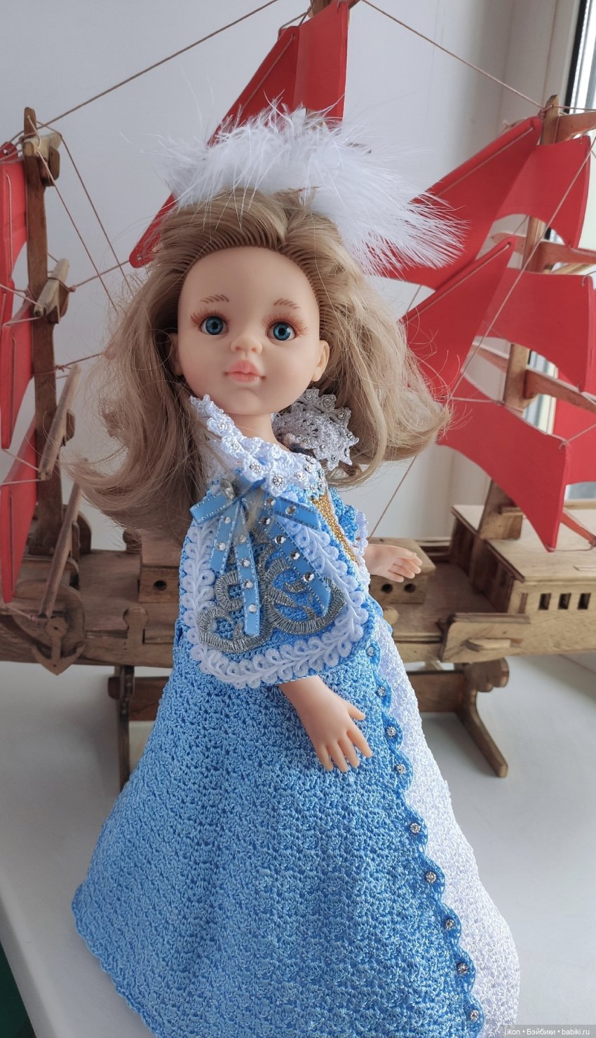 Куколки тоже могут стать королевами, если хорошо постараться - Кукла Paola Reina (фото 9)