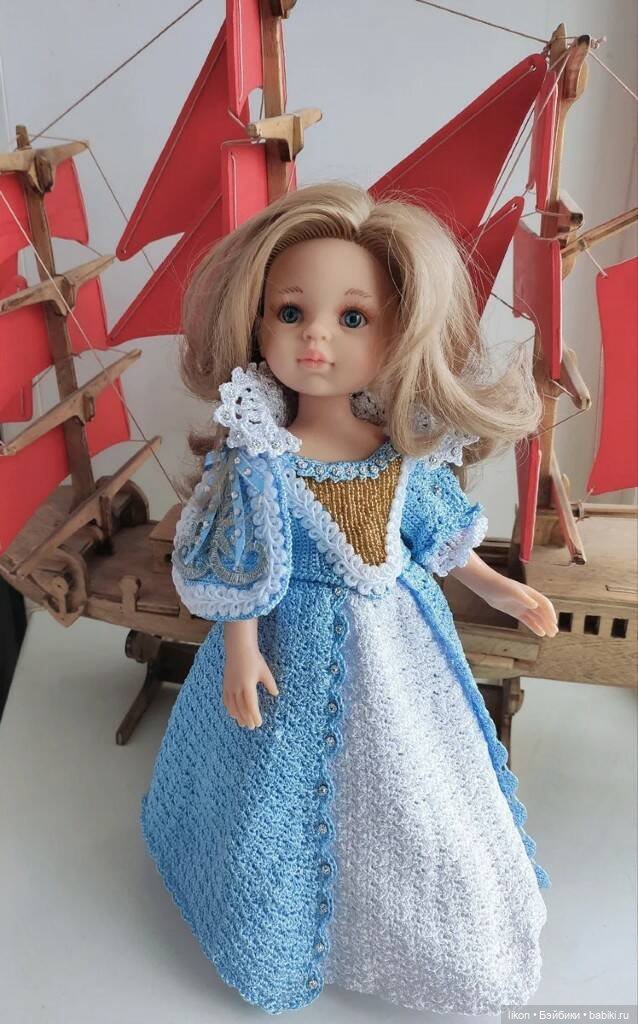 Куколки тоже могут стать королевами, если хорошо постараться - Кукла Paola Reina (фото 6)