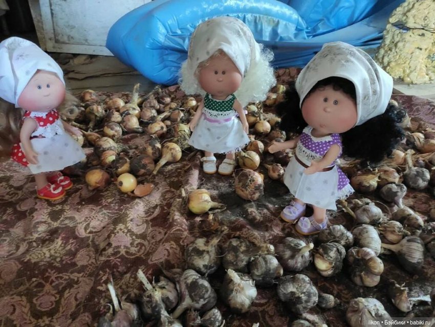 Булочки у бабушки в деревне