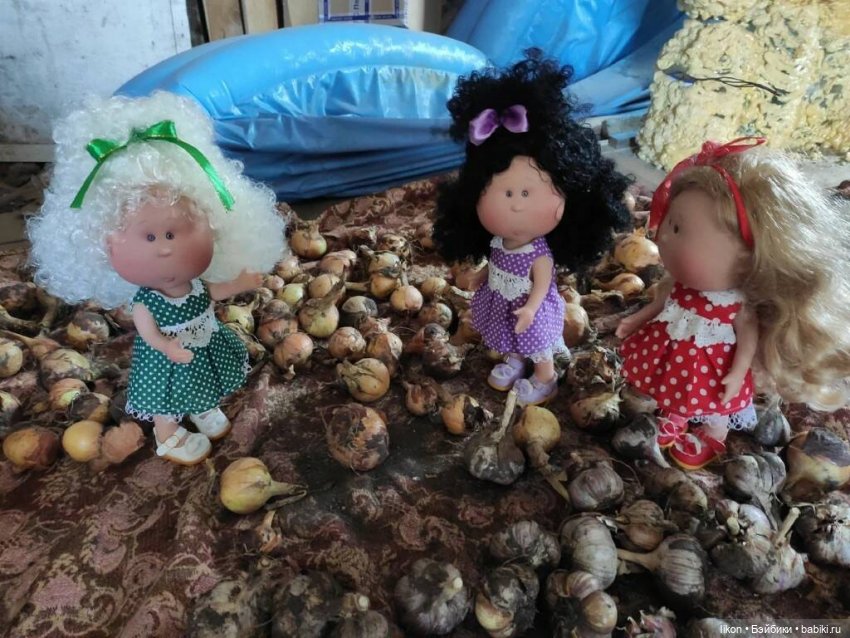 Булочки у бабушки в деревне