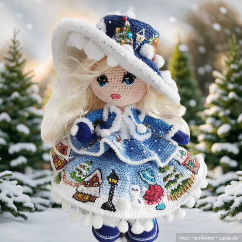 Снегурочка — Куклы Paola Reina (Паола Рейна): новинки (фото 10)