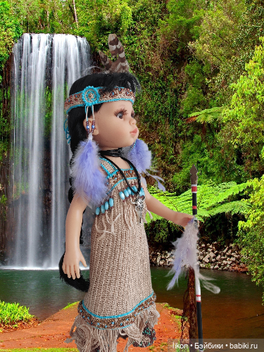 Индейский костюм для Карины (фото 10)