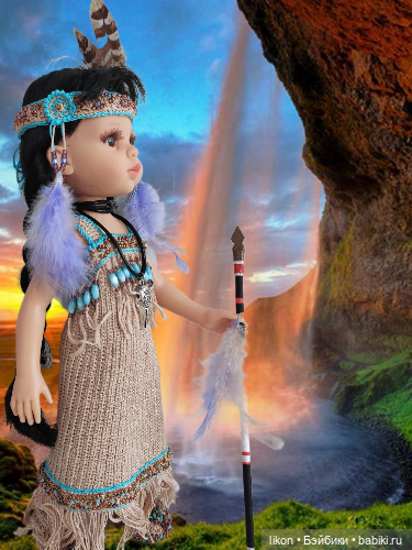 Индейский костюм для Карины (фото 9)