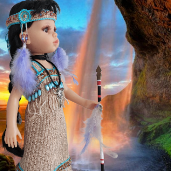 Индейский костюм для Карины