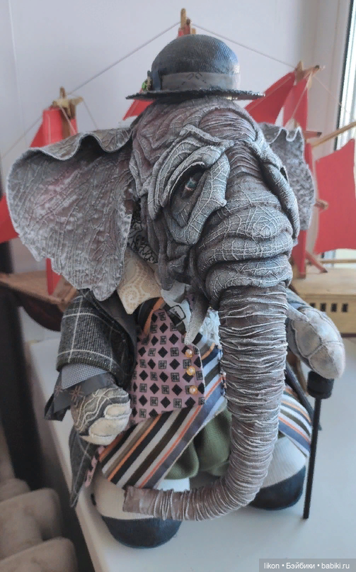 Слон и Моська | Бэйбики Слон и Моська — Авторские текстильные куклы: Вальдорфские