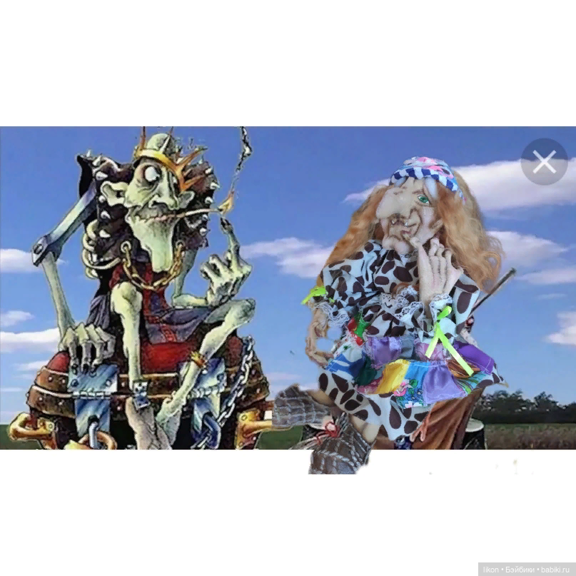 Баба Яга. Скульптурный текстиль (фото 5)