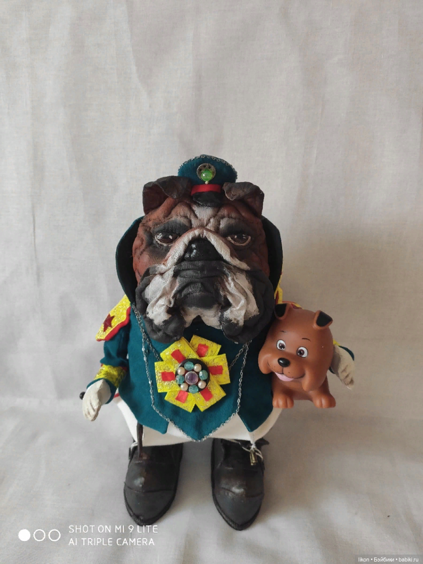 Баба Яга и новое платье | Бэйбики Баба Яга и новое платье — Авторские текстильные куклы: Вальдорфские (фото 6)