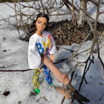 Я понимаю что уже лето, но куколки решили вернуться к ранней весне