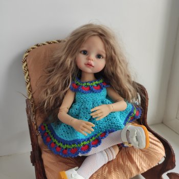 В нашем куклосемействе новенькая