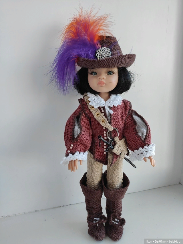 Костюм мушкетера для куклы Лиу Paola Reina (фото 4)