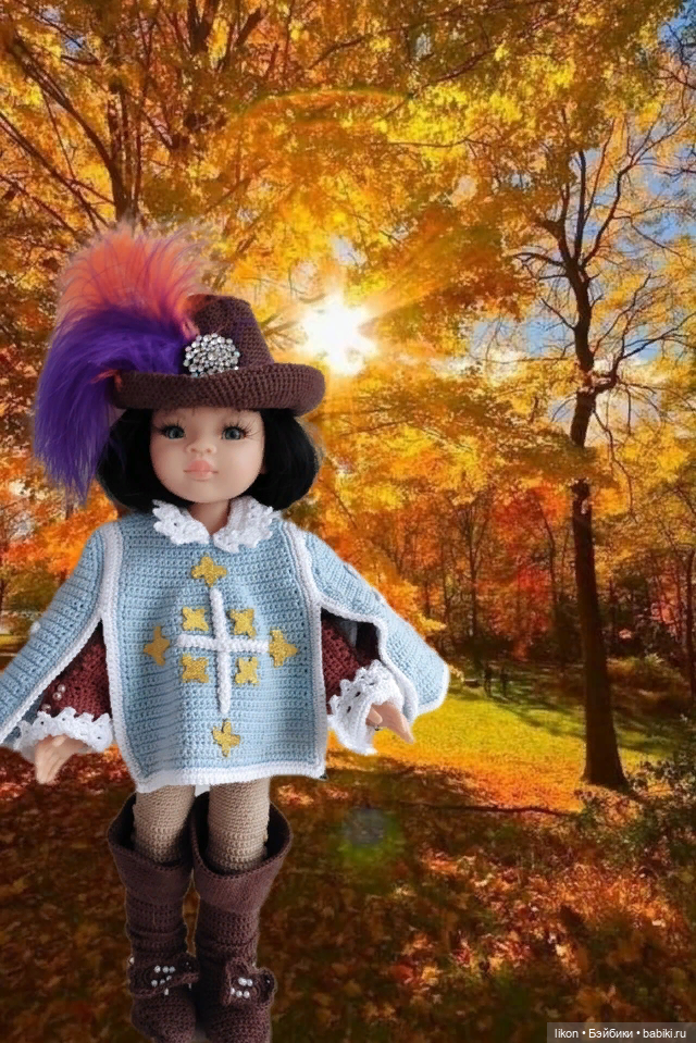 Костюм мушкетера для куклы Лиу Paola Reina (фото 9)