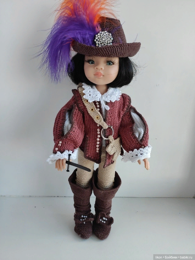 Костюм мушкетера для куклы Лиу Paola Reina (фото 3)