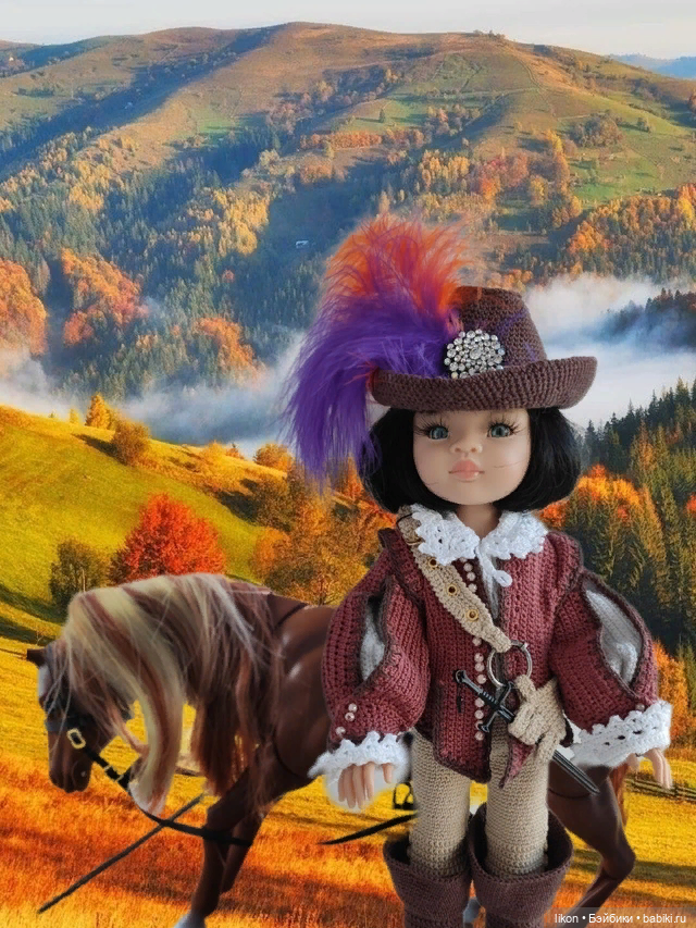 Костюм мушкетера для куклы Лиу Paola Reina (фото 6)