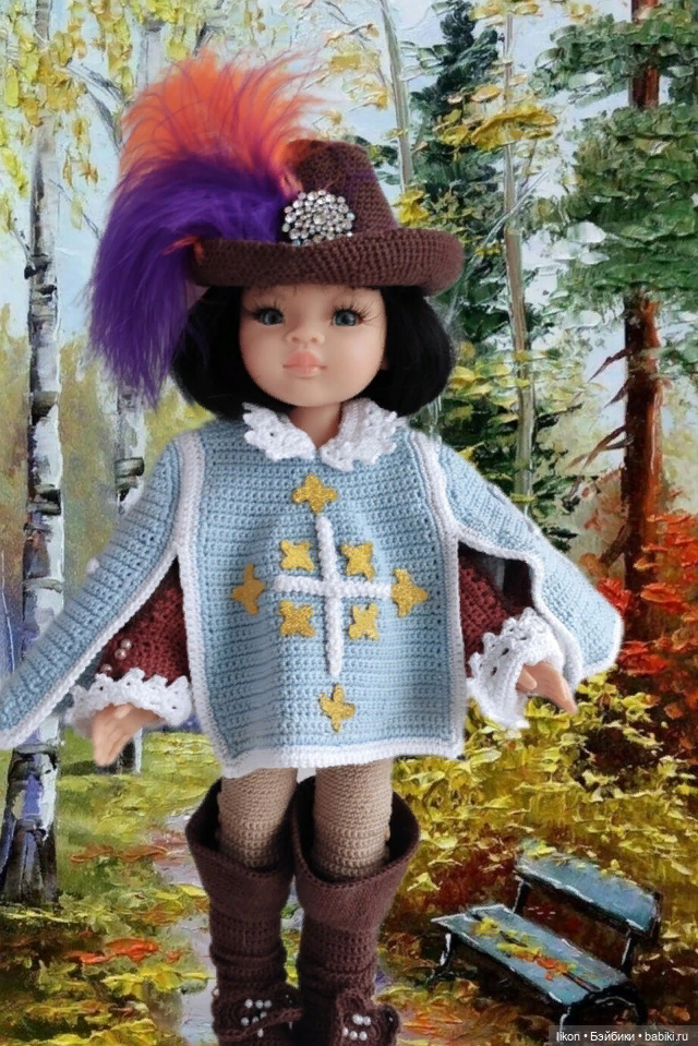 Костюм мушкетера для куклы Лиу Paola Reina (фото 10)