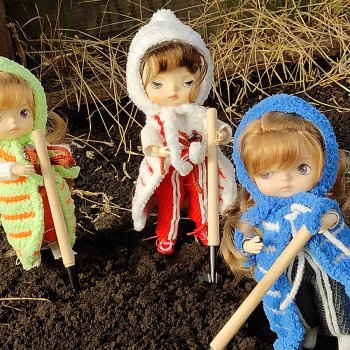 А мы опять в деревне. Теперь будем часто ездить.