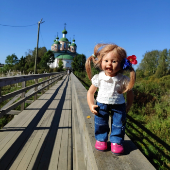 Путешествие Леи в Карелию продолжается.
