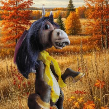 Конь в пальто. Или подготовка к Новому году.