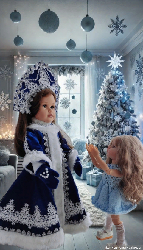 Новогодний костюм "Снегурочка" готов. Кто же из кукол будет представлять куколку декабря | Бэйбики Новогодний костюм "Снегурочка" готов. Кто же из кукол будет представлять куколку декабря (фото 3)