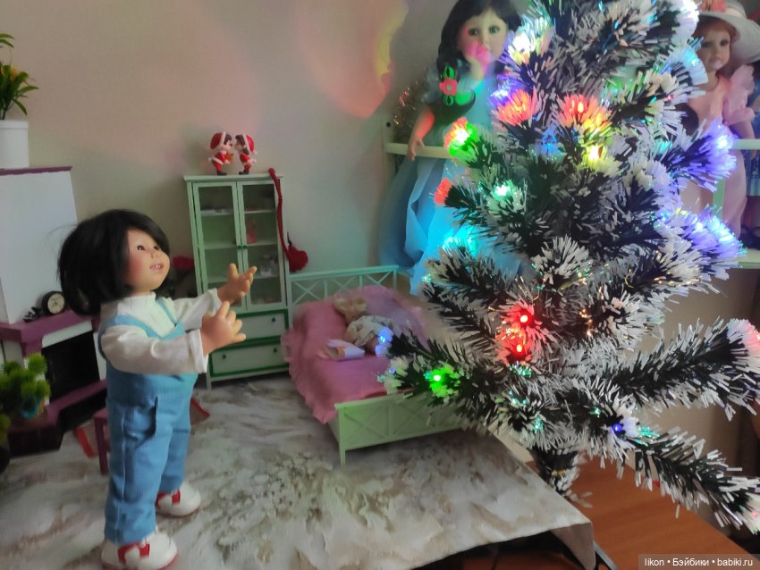 Прибрались, можно и елочку нарядить (фото 10)