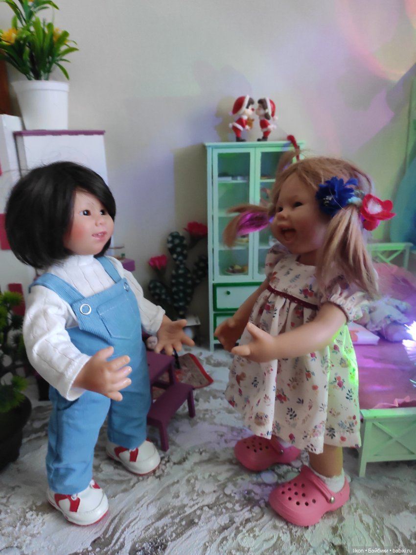 Прибрались, можно и елочку нарядить