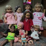 Мои куклы от Zapf