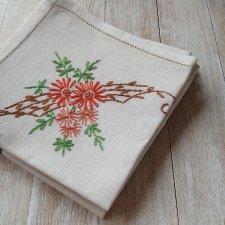 Винтажные салфетки с вышивкой